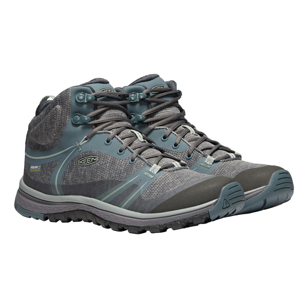 Keen Women’s Terradora Mid Waterproof Hiking Boots in Grey, size 7.5